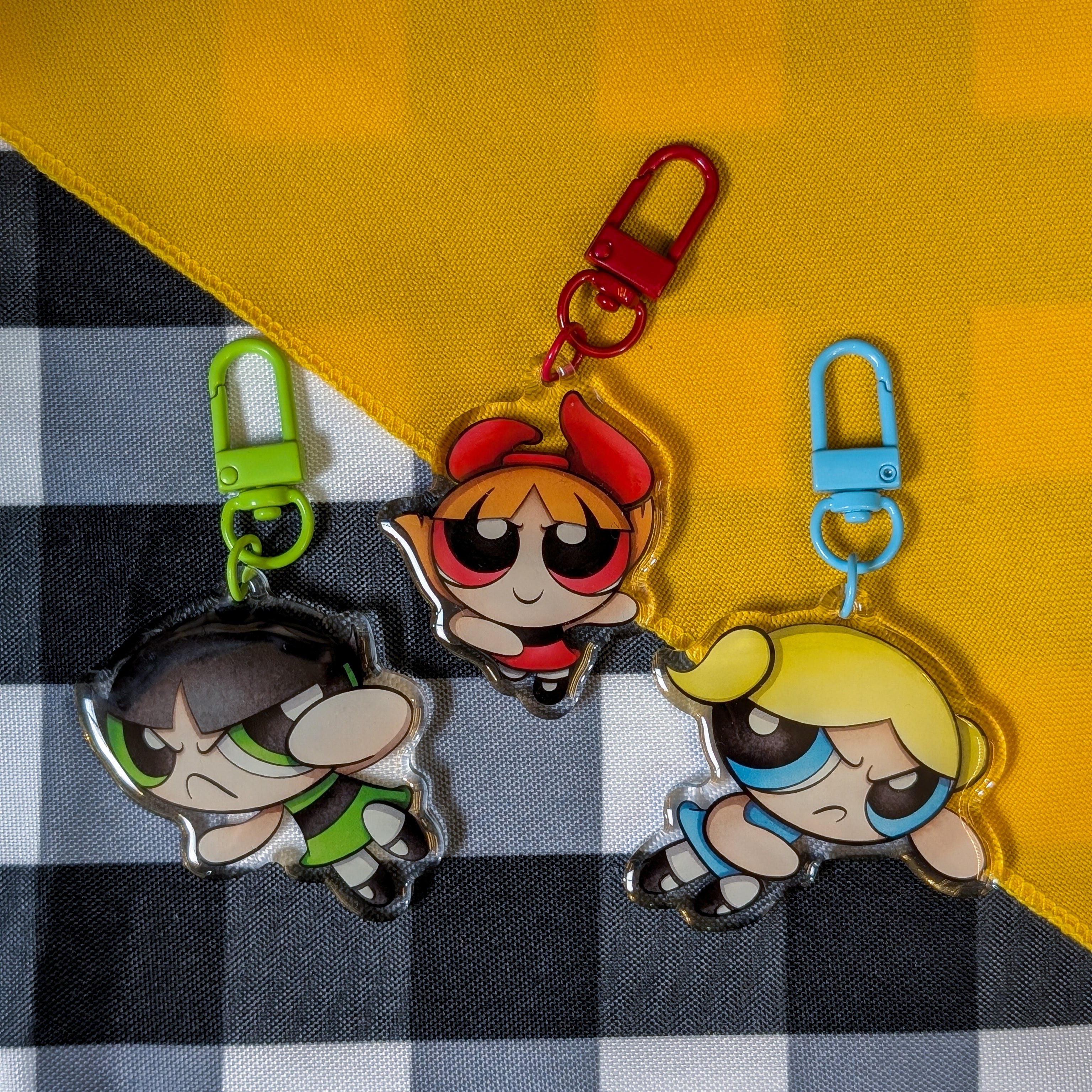 Powerpuff Girls Keychains!