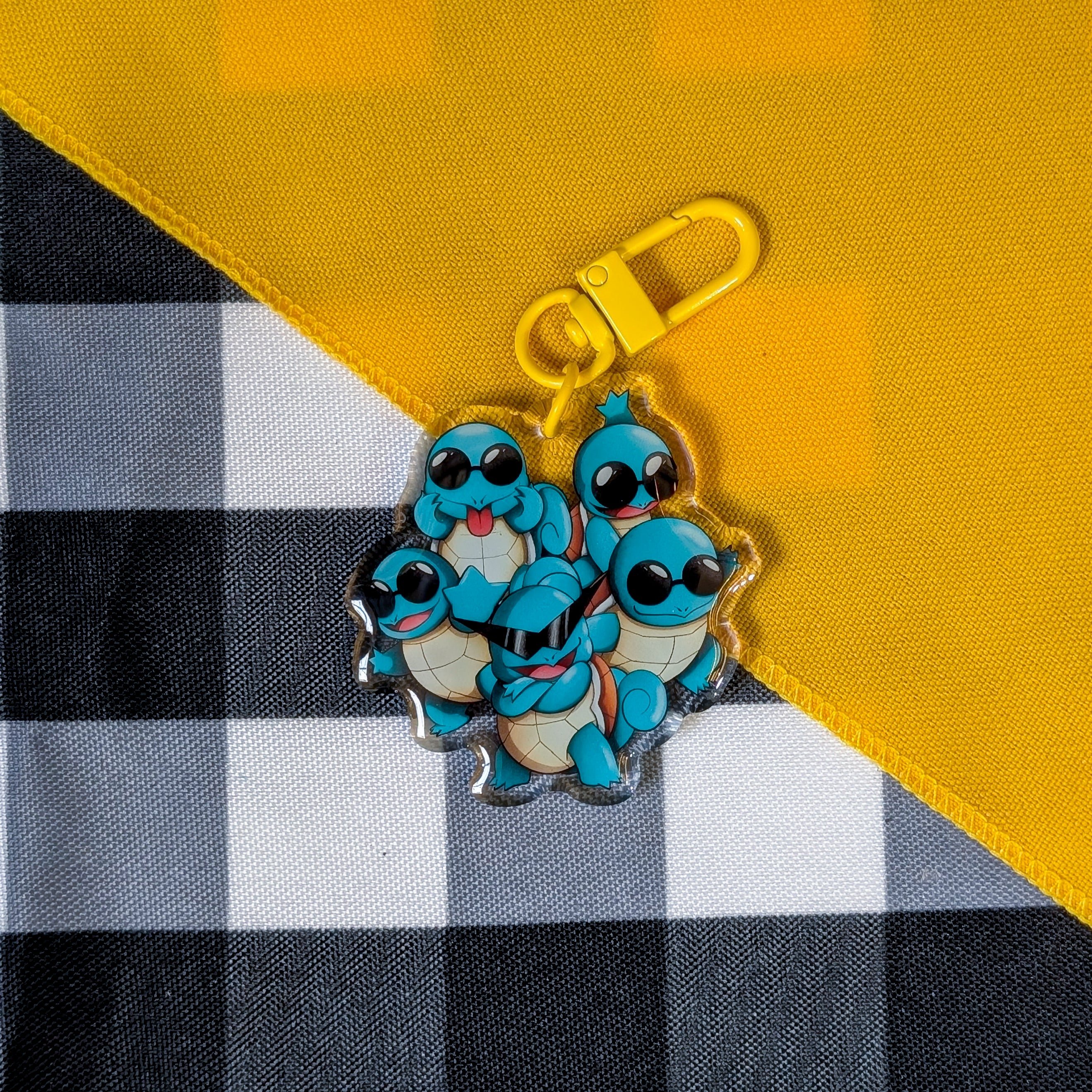 Squirtle Squad Keychain!