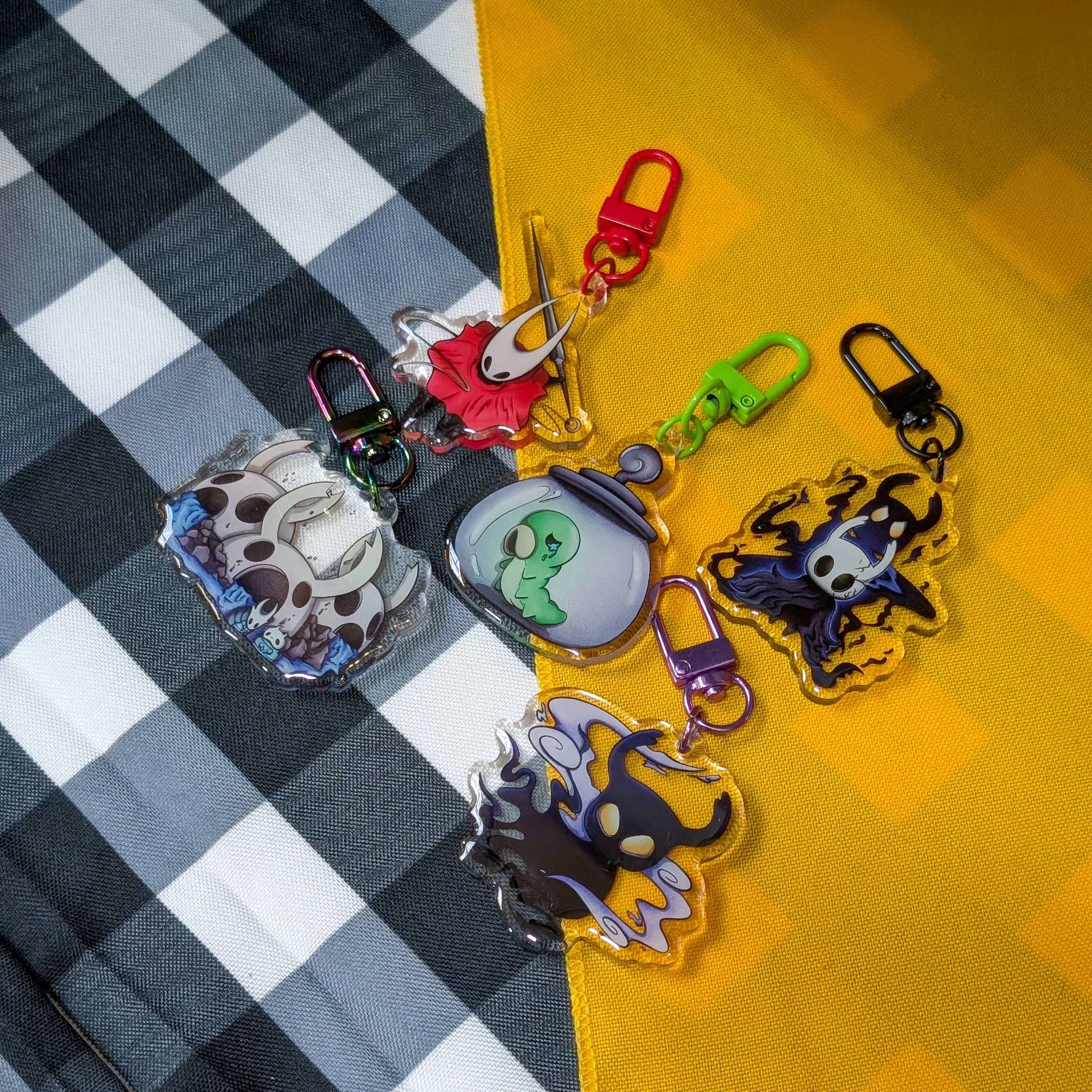 Hollow Knight Keychains!