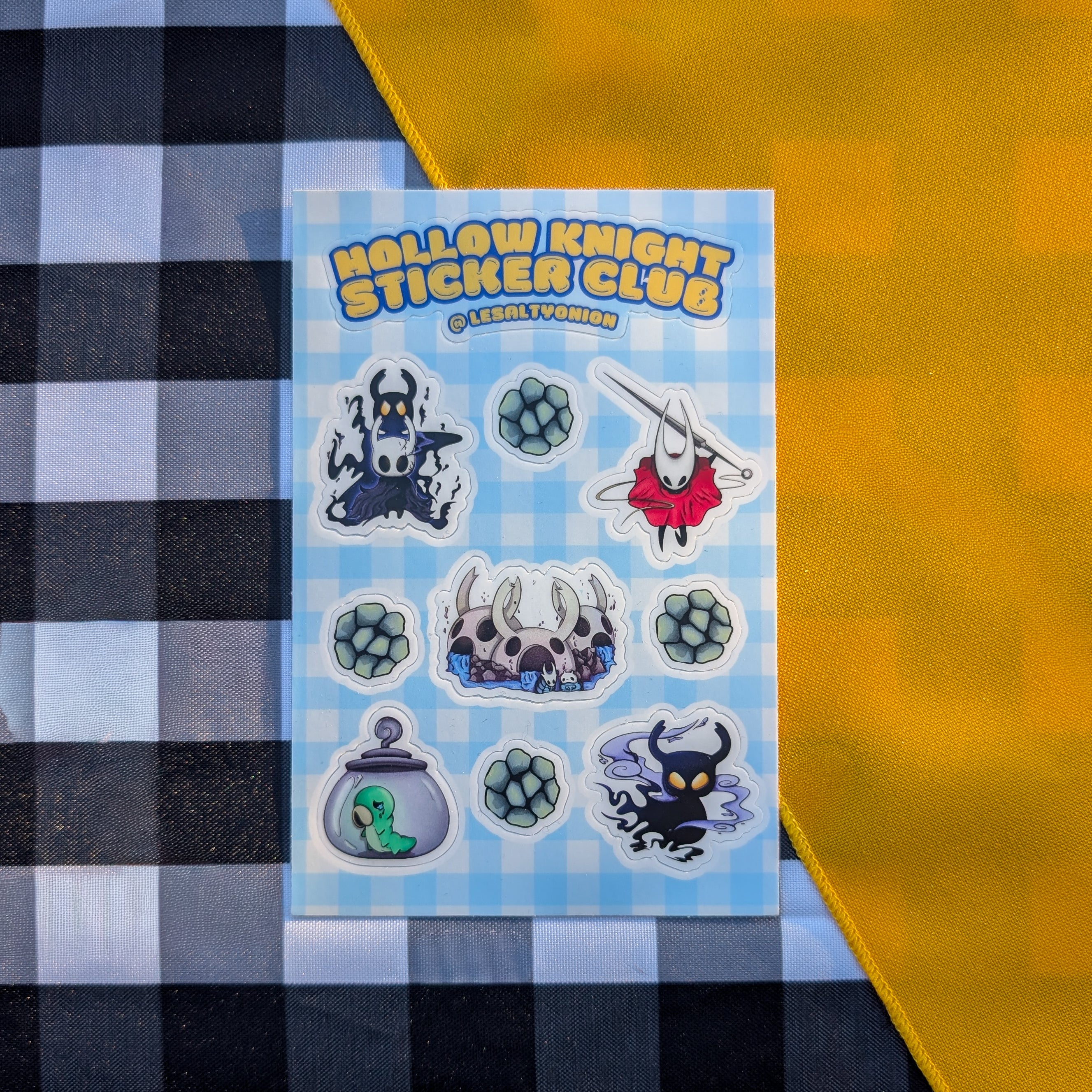 Hollow Knight Sticker Sheet!