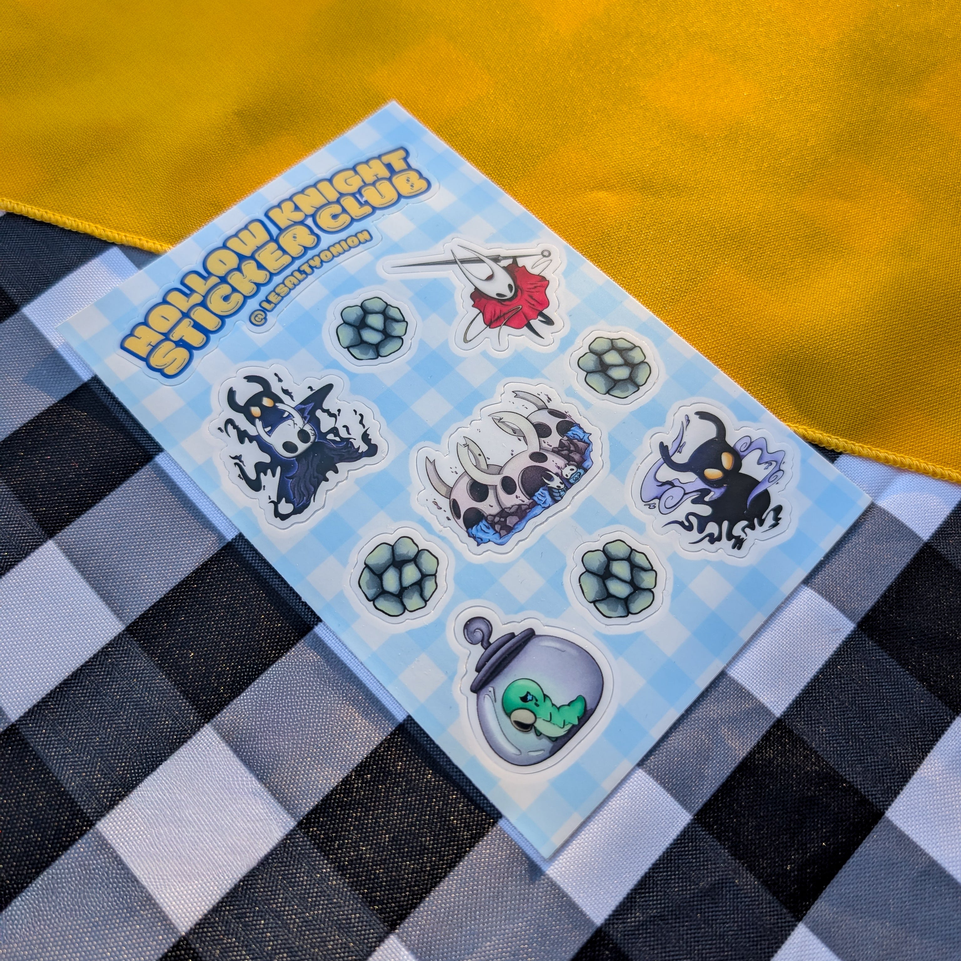 Hollow Knight Sticker Sheet!