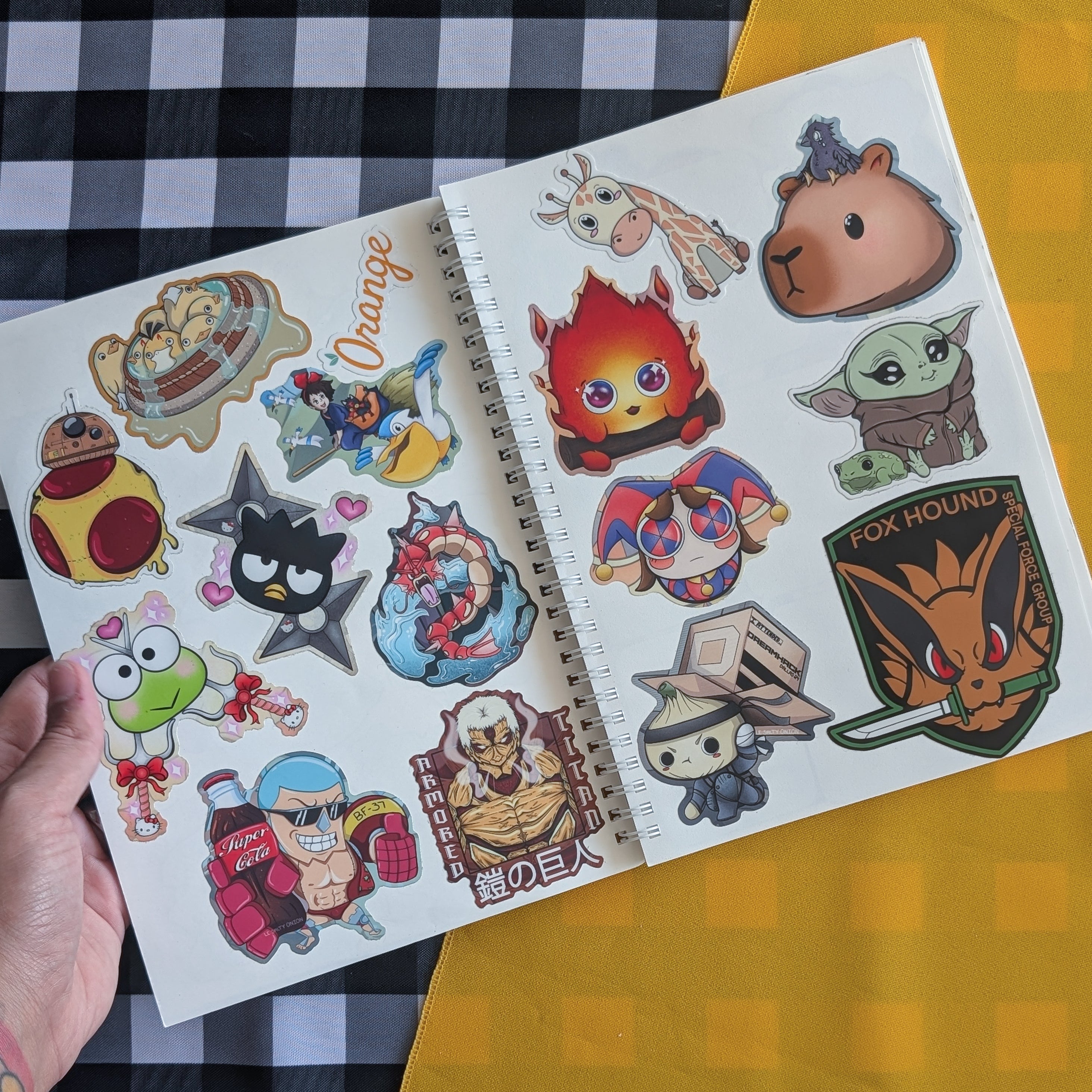 Composition Sticker Book!