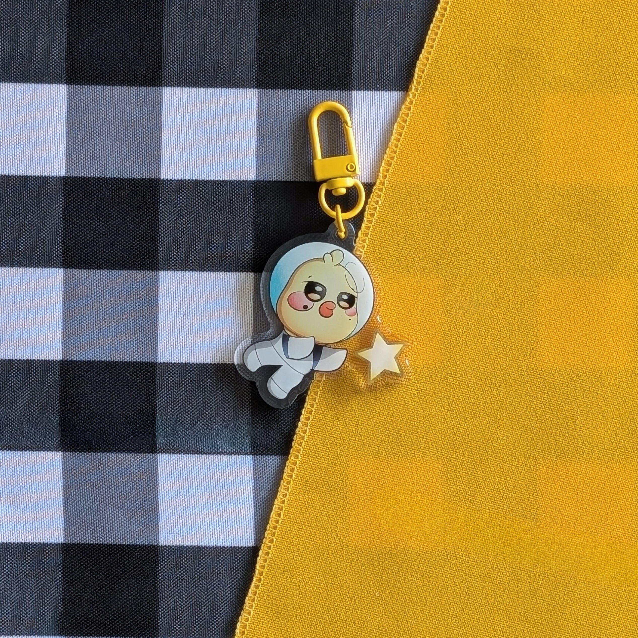 Ateez NASA Keychains