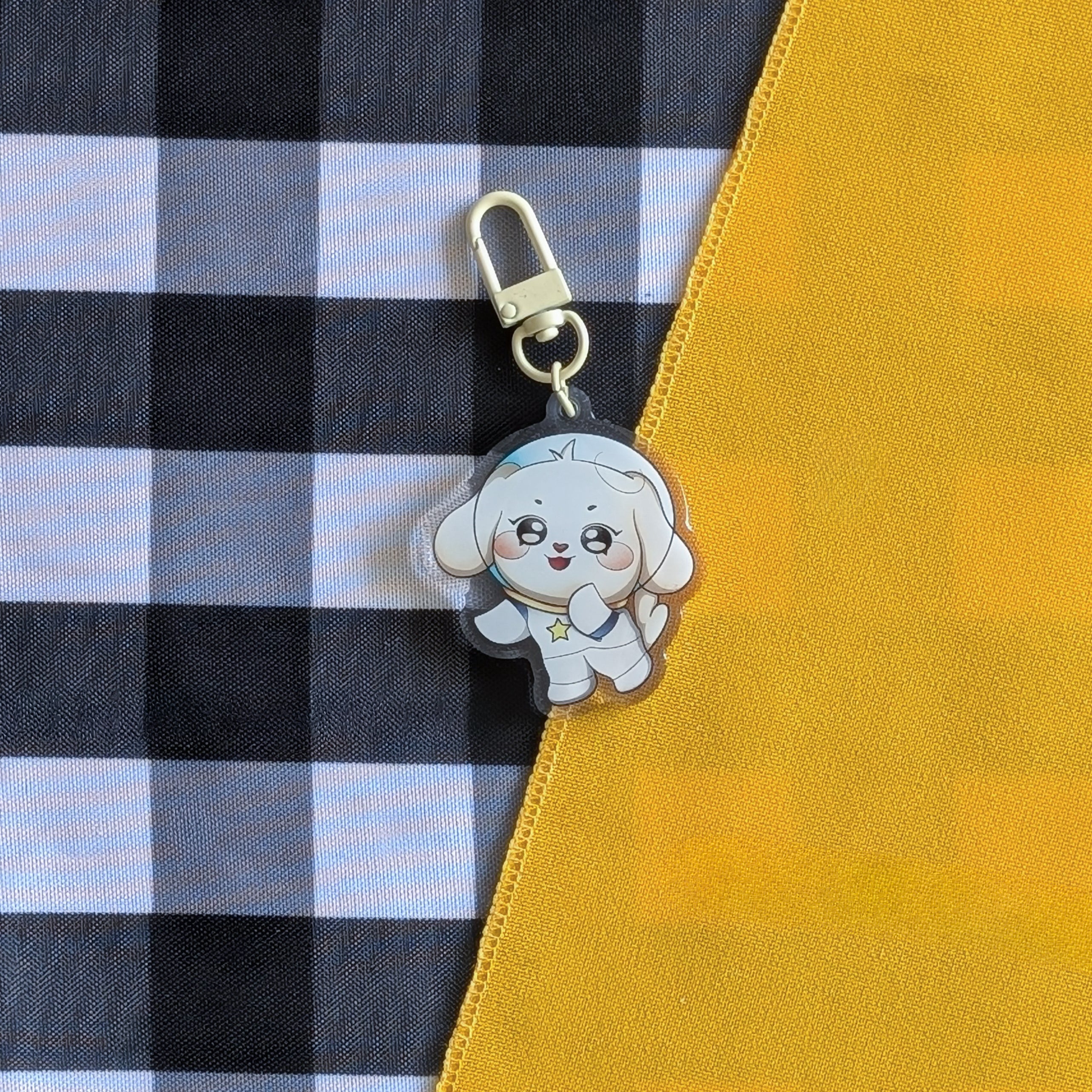 Ateez NASA Keychains