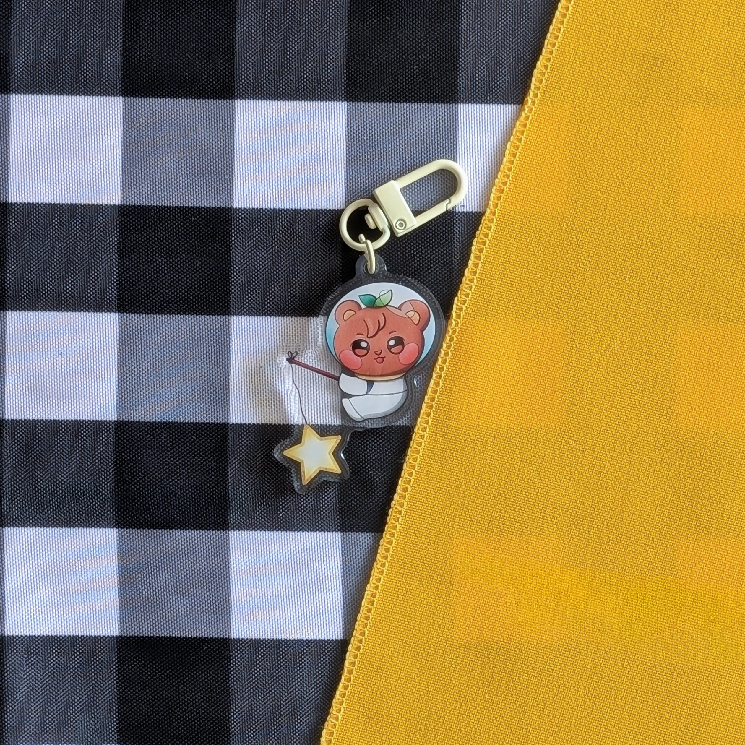 Ateez NASA Keychains