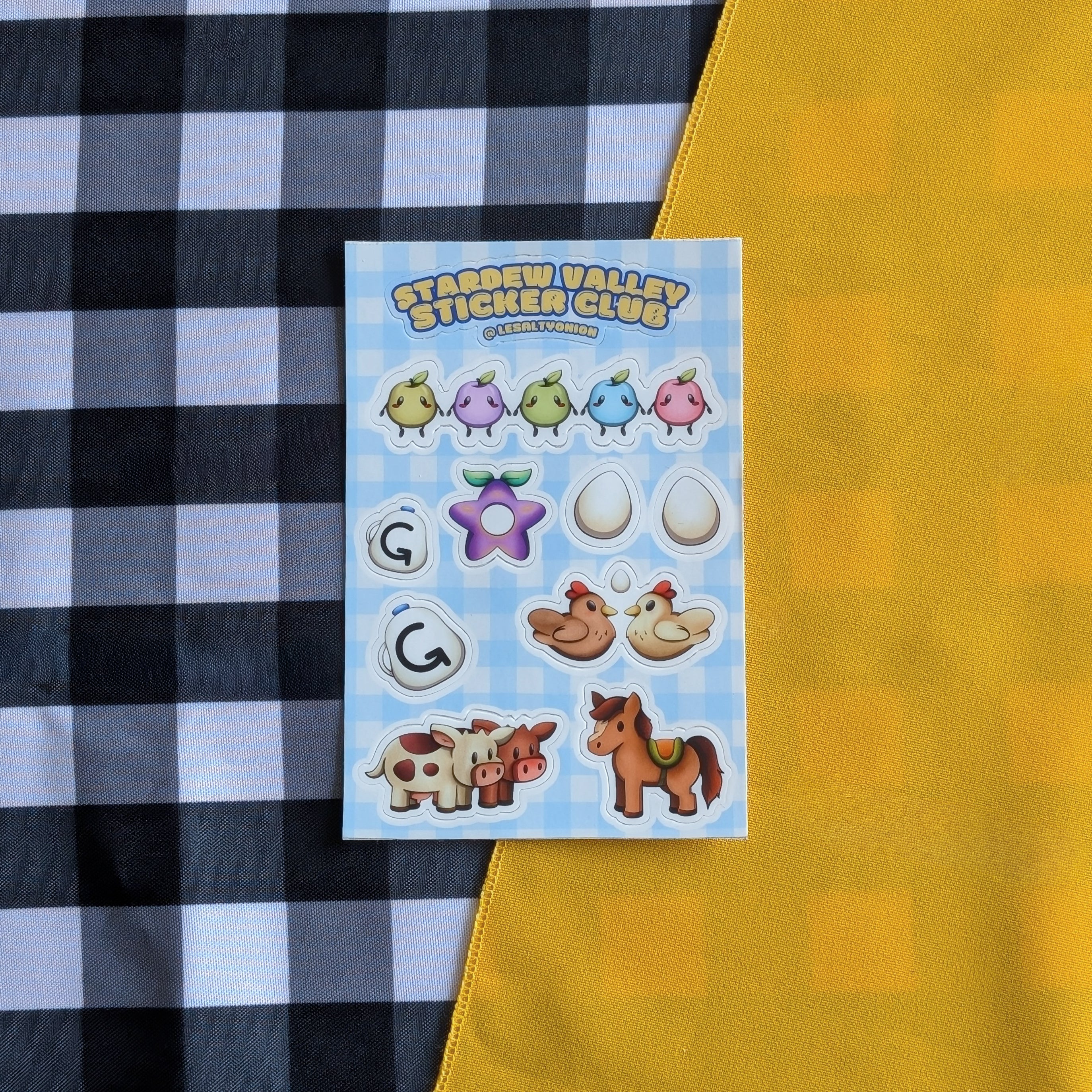 Stardew Valley Sticker Sheet!