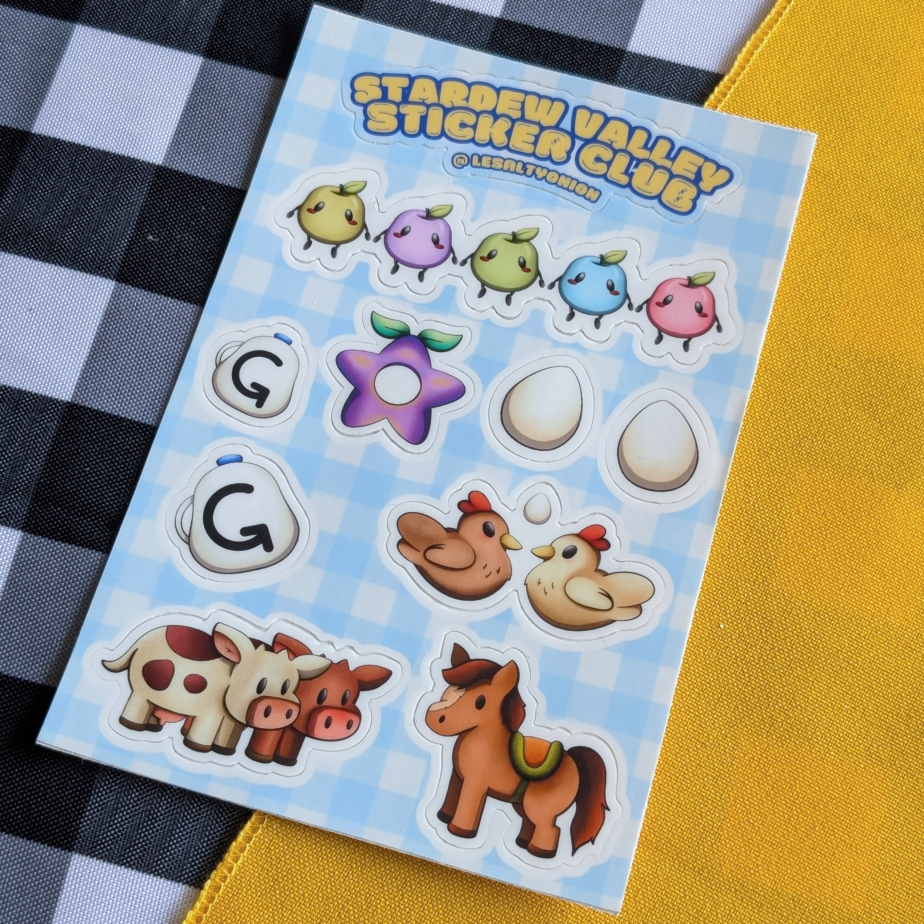 Stardew Valley Sticker Sheet!