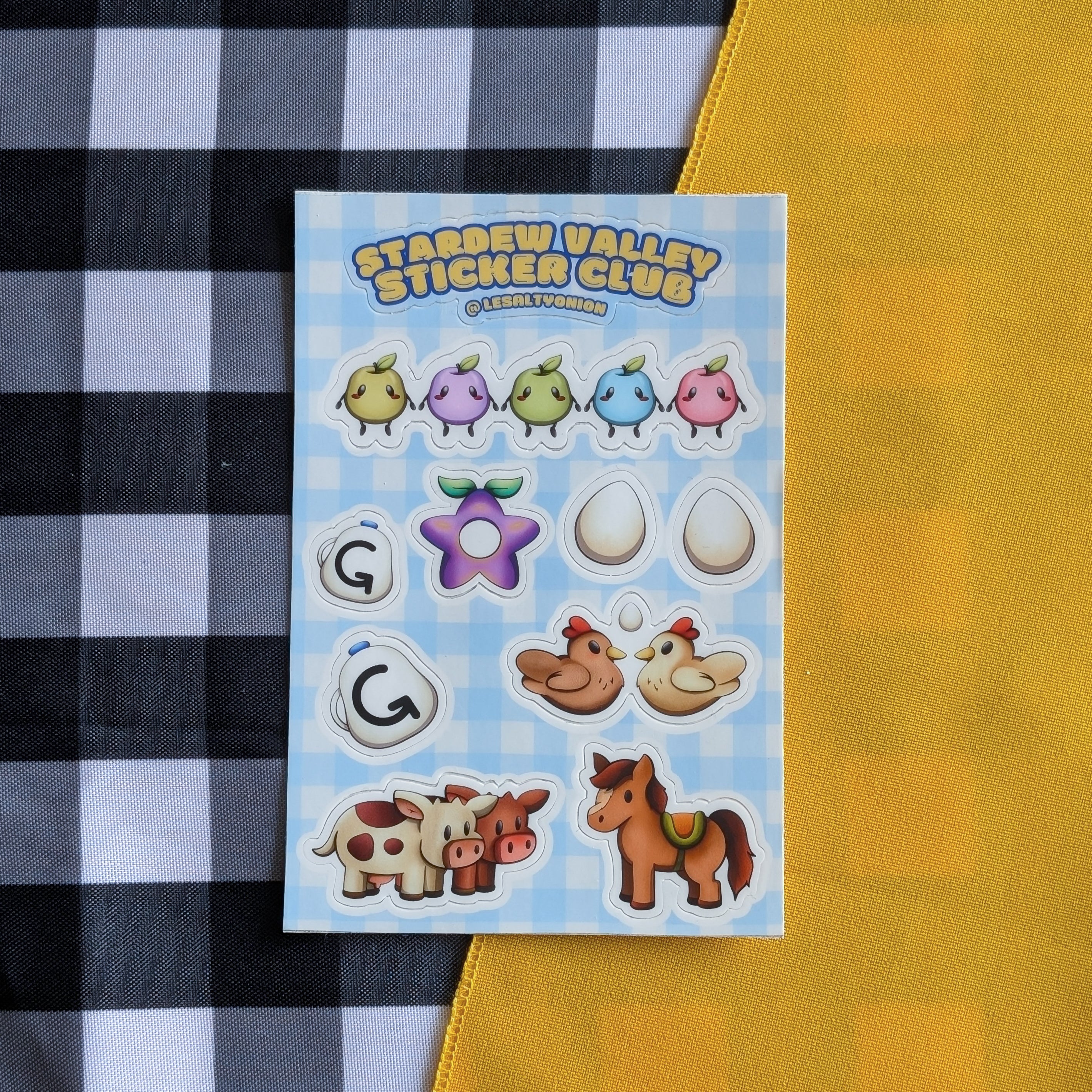 Stardew Valley Sticker Sheet!