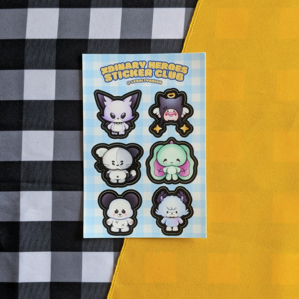 Xdinary Heroes Sticker Sheet!