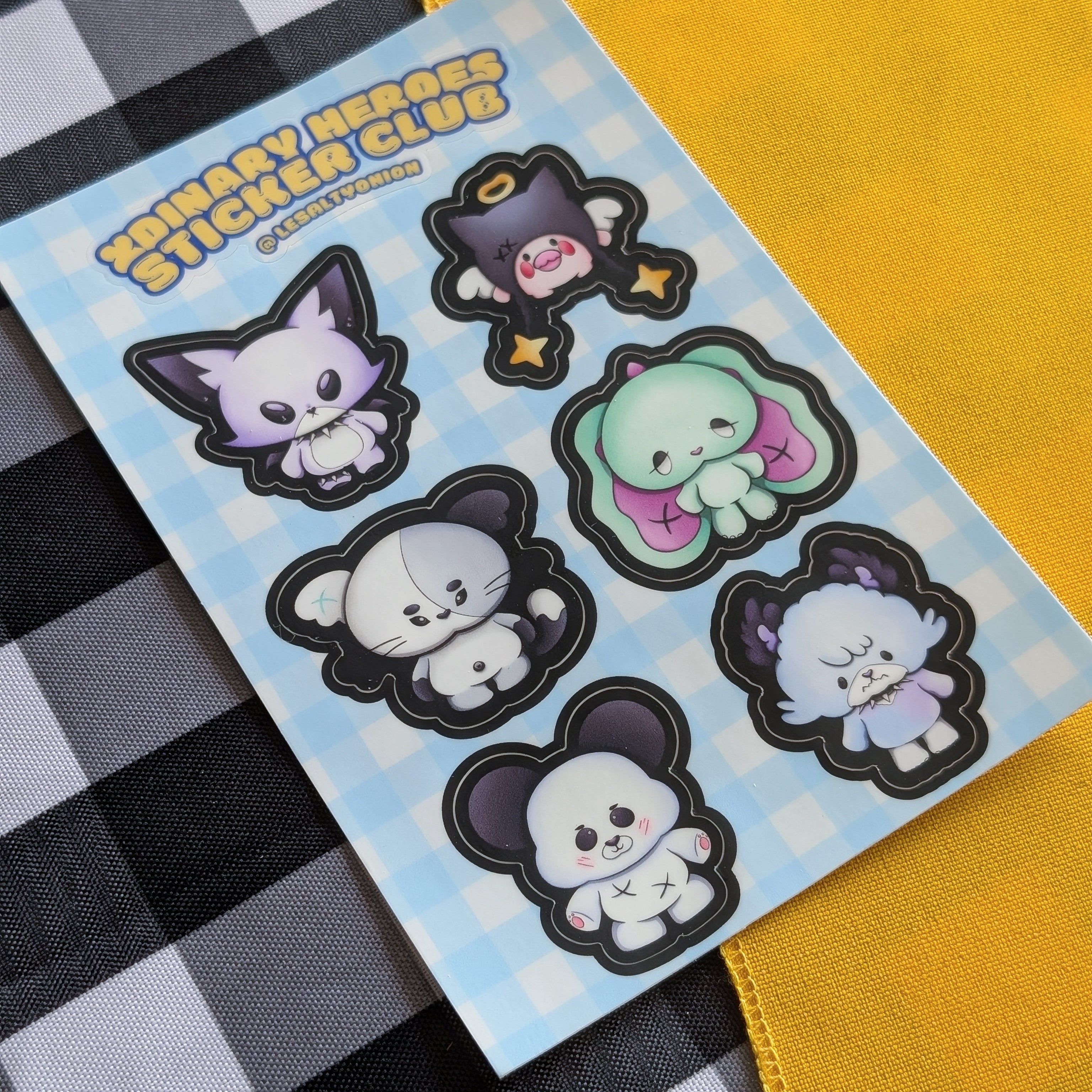 Xdinary Heroes Sticker Sheet!
