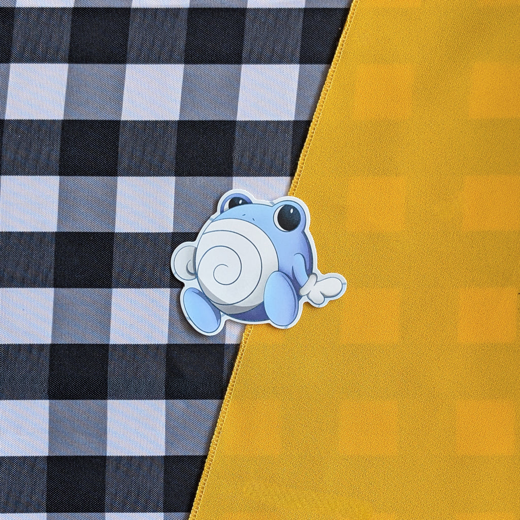 Poliwag Evolution Vinyl Sticker!