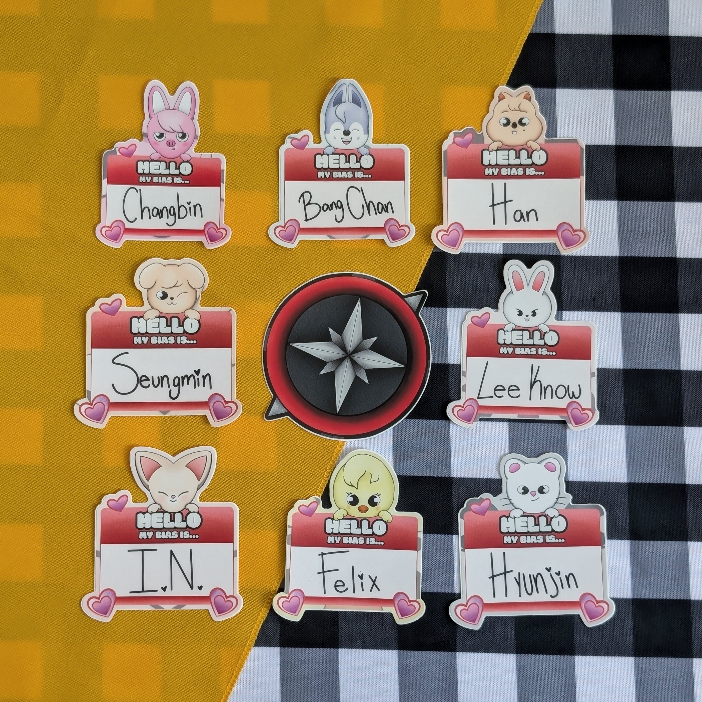 Stray Kids Bias Vinyl Stickers!