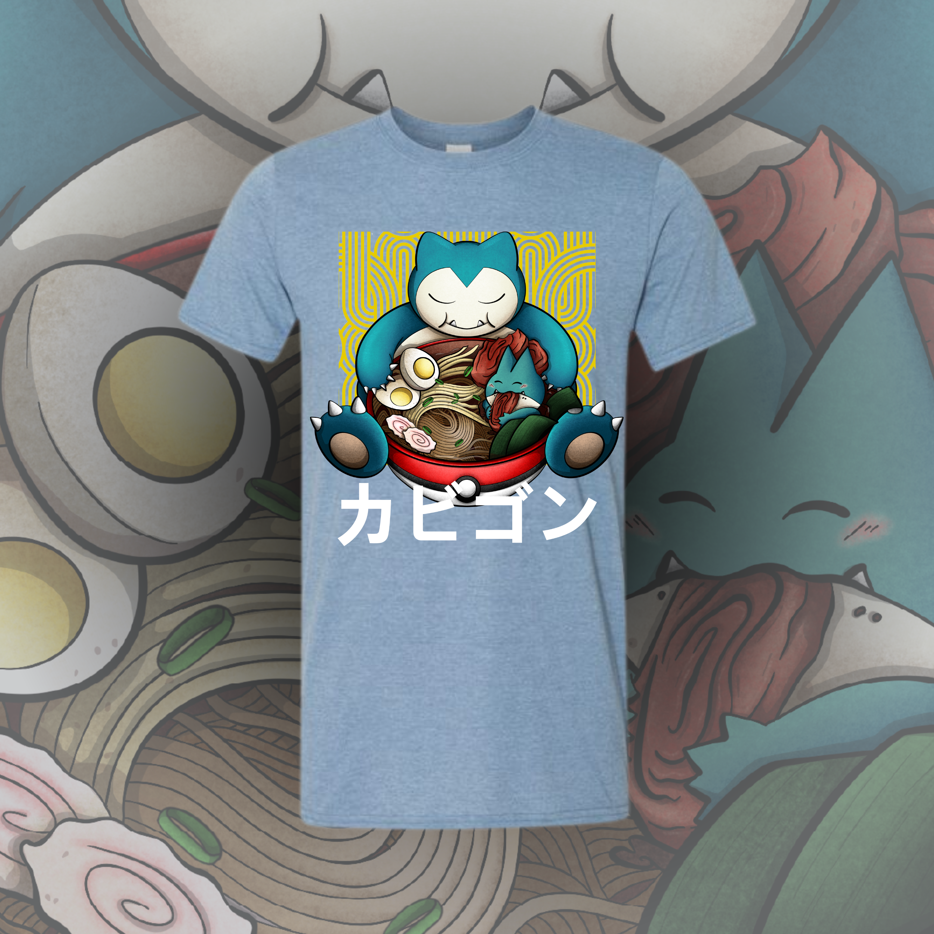 Snorlax Ramen T-Shirt!