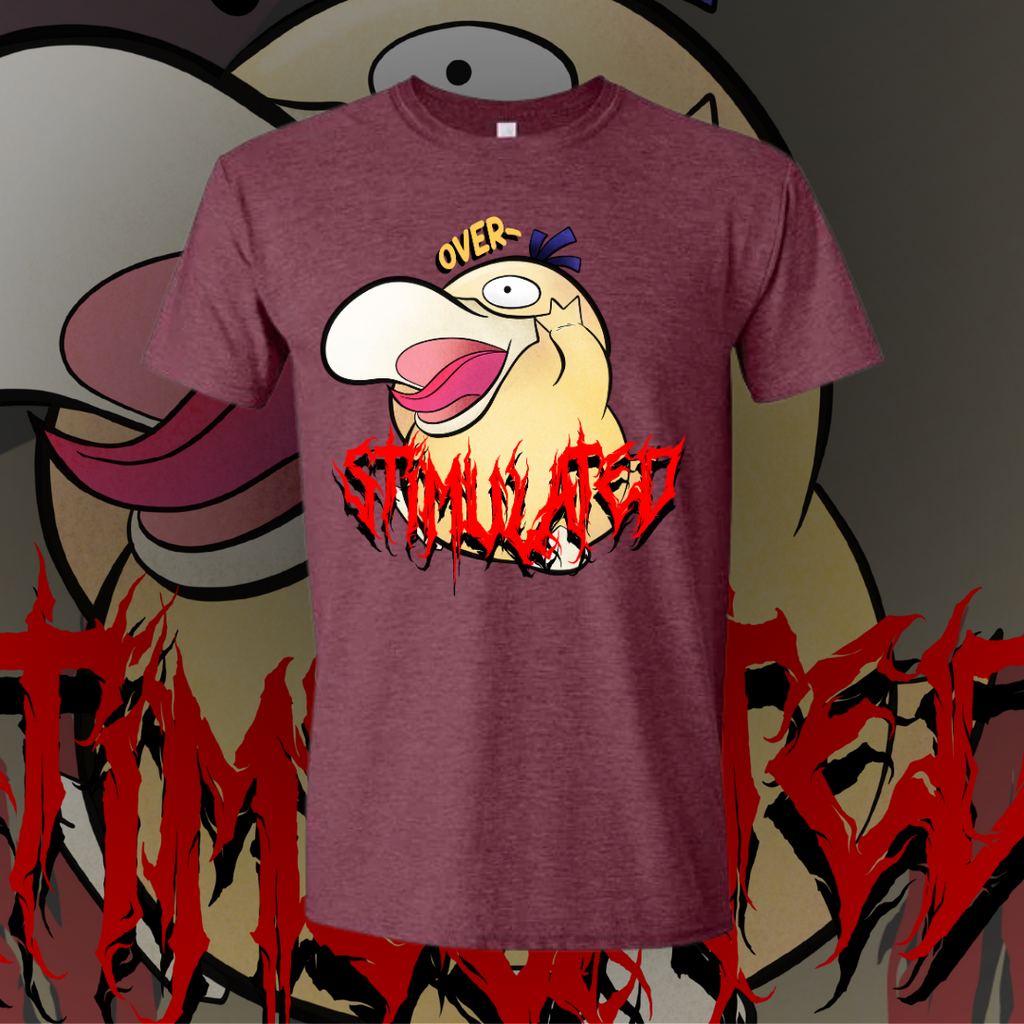 Overstimulated Psyduck T-Shirt!