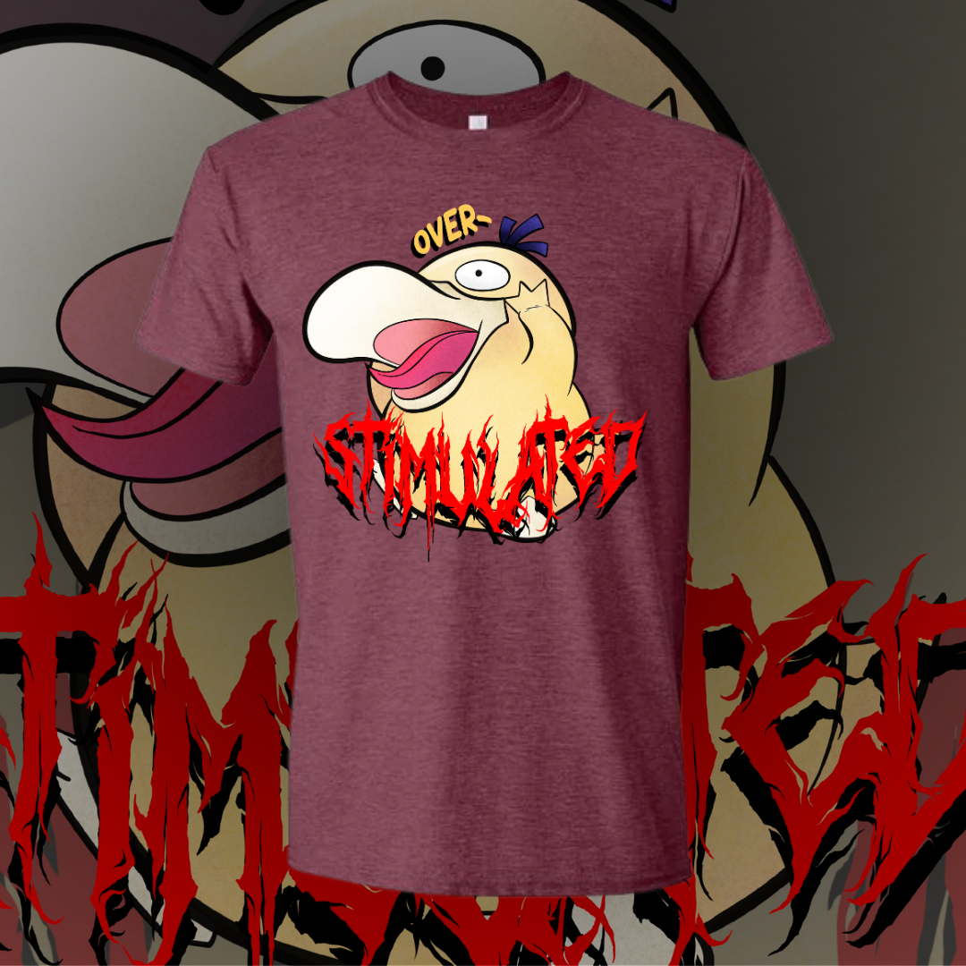 Overstimulated Psyduck T-Shirt!