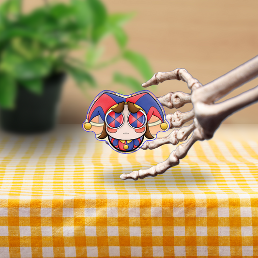 Pomni Clown Vinyl Sticker