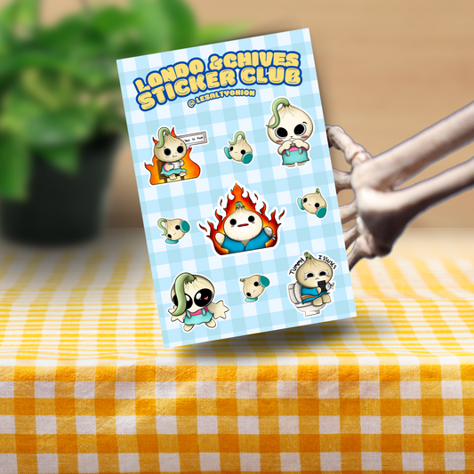 Londo & Chives Sticker Sheet!