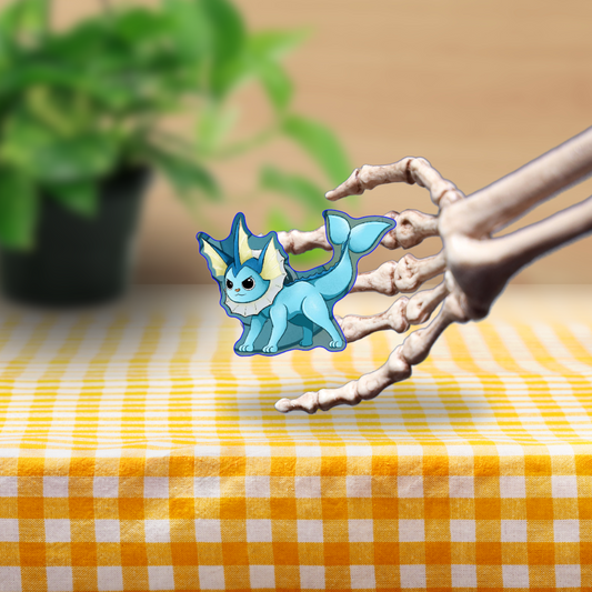 Vaporeon Vinyl Sticker