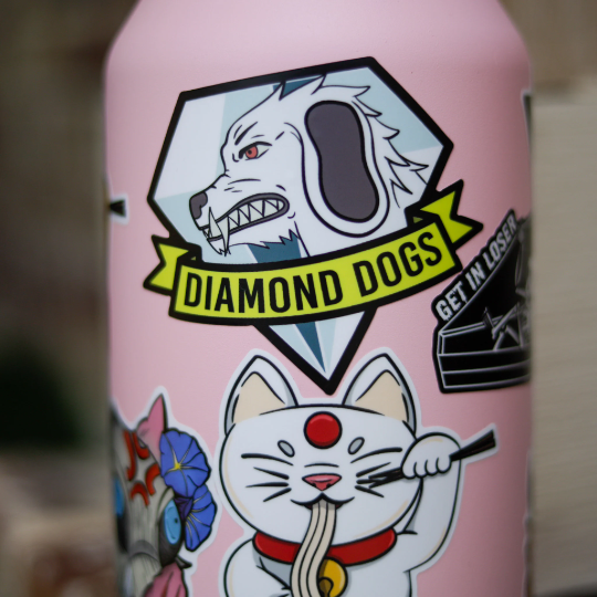 Diamond Dogs Anime Vinyl Sticker