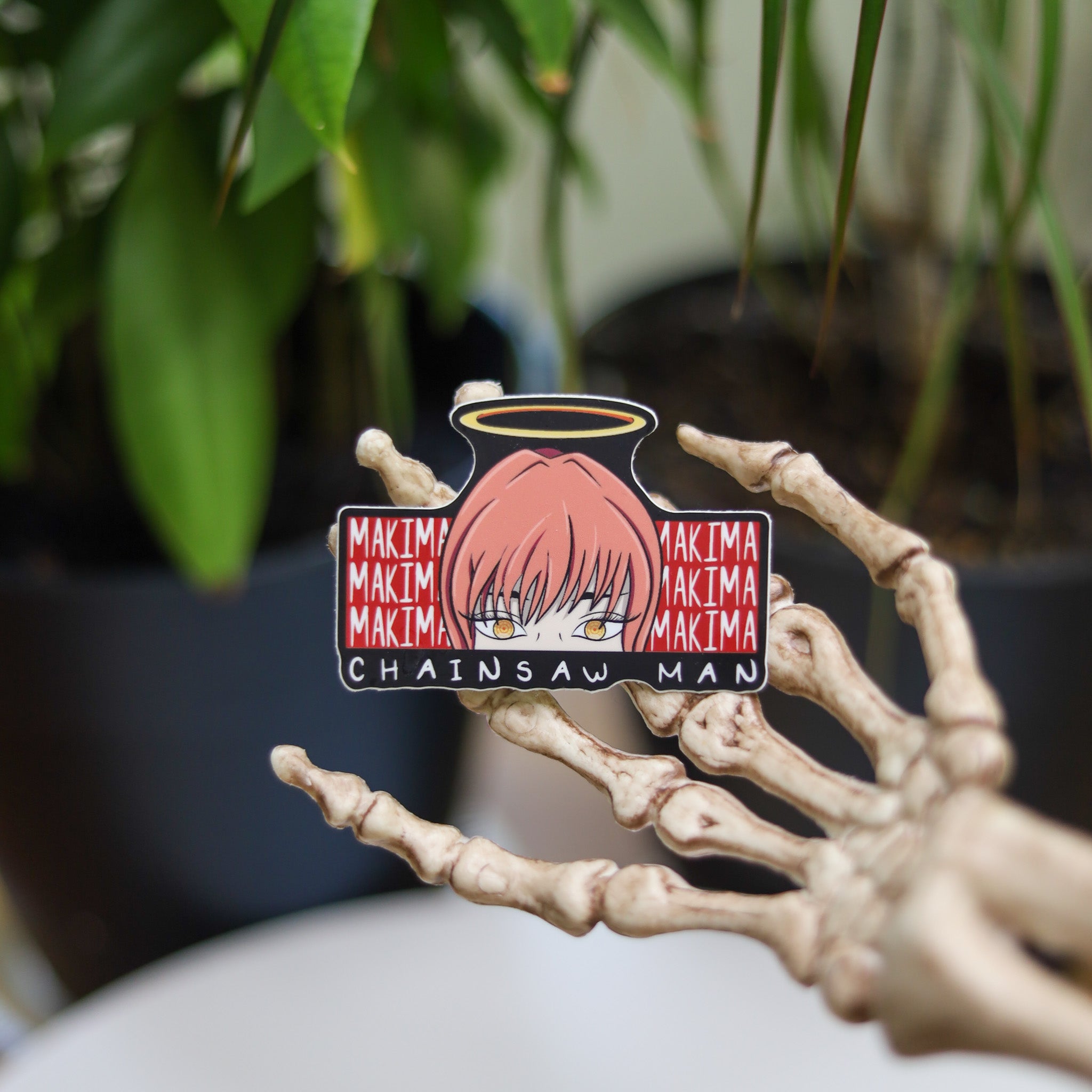 Angel Makima Vinyl Sticker