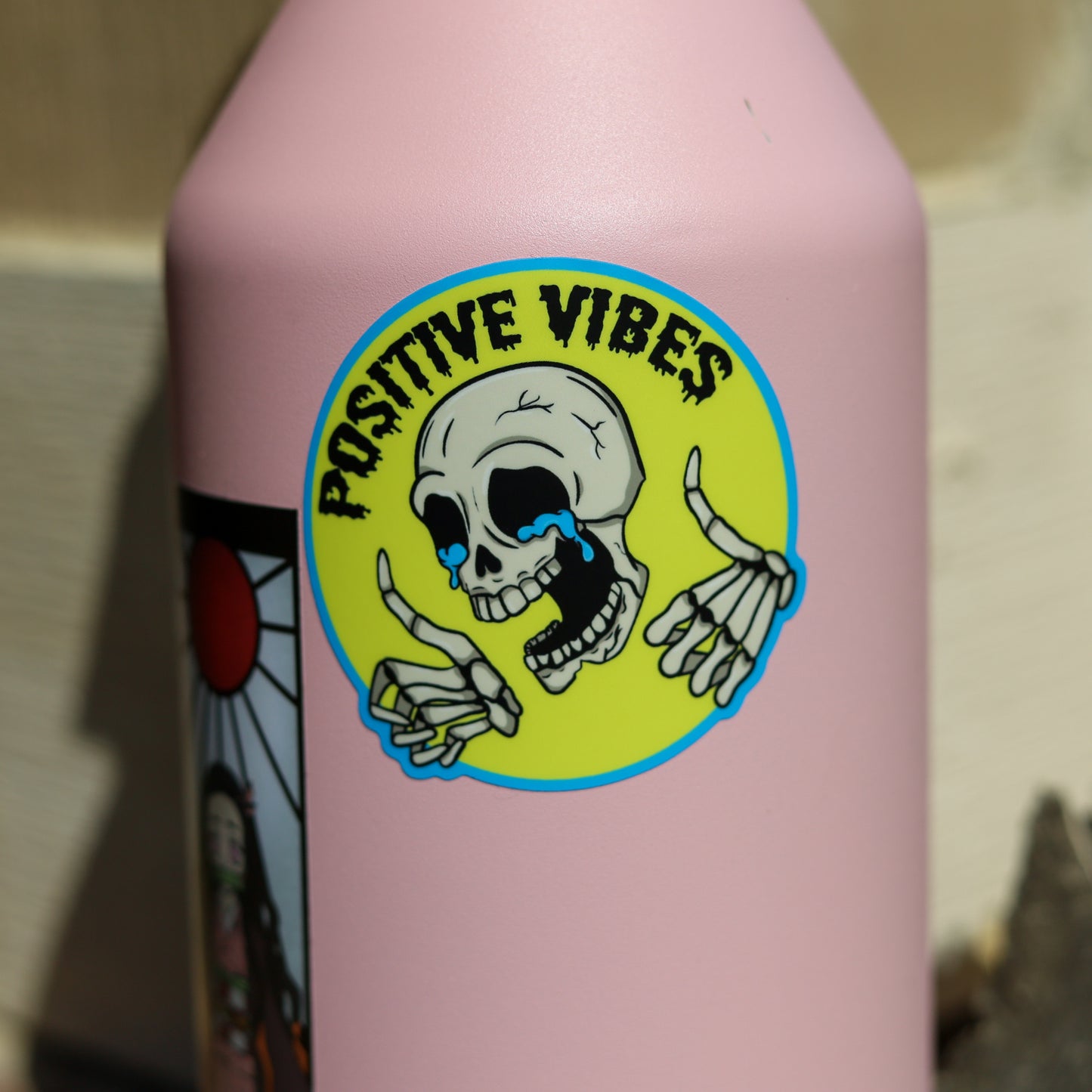 Positive Vibes Vinyl Sticker