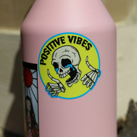 Positive Vibes Vinyl Sticker