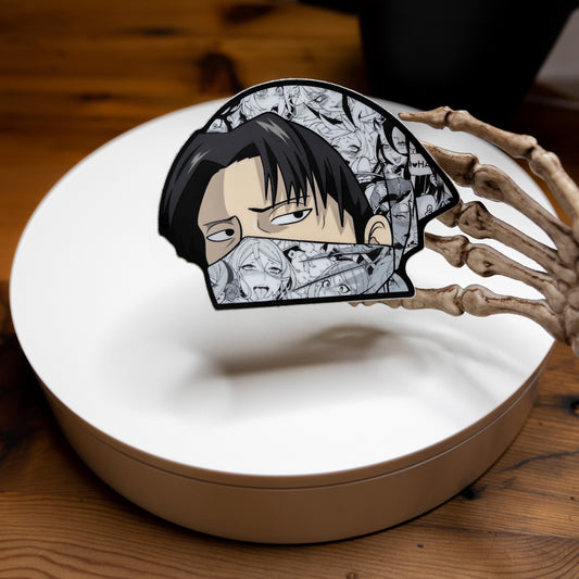 Daddy Levi Vinyl Peeker Sticker