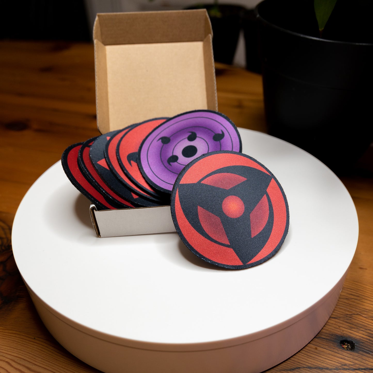 Sharingan Eye Coaster Set