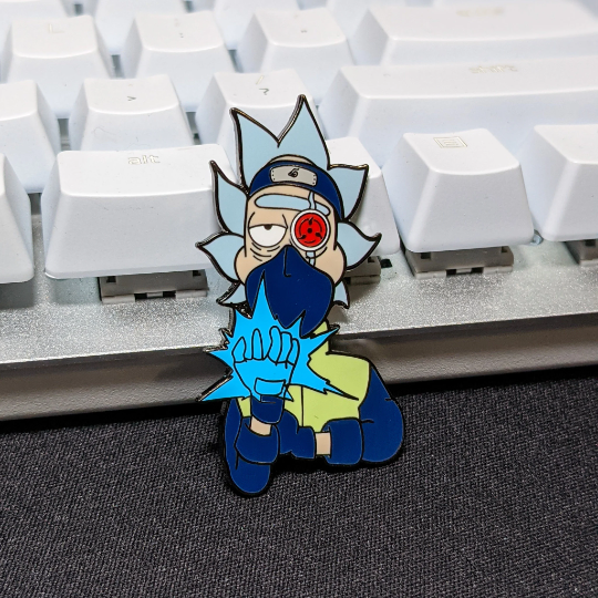 Rickashi Hard Enamel Pin