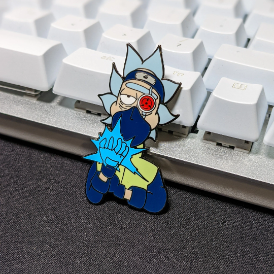 Rickashi Hard Enamel Pin