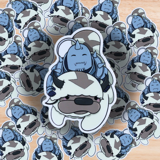 Appa & Alphonse Vinyl Sticker