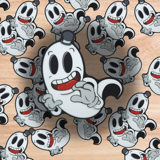 Ghost Rubber Hose Vinyl Sticker